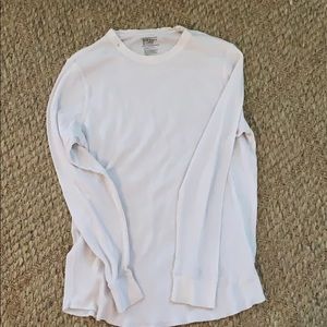 White long sleeve shirt
